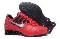 hommes nike shox avenue prm se 803-802 red face